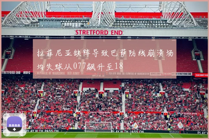 拉菲尼亚缺阵导致巴萨防线崩溃场均失球从077飙升至18
